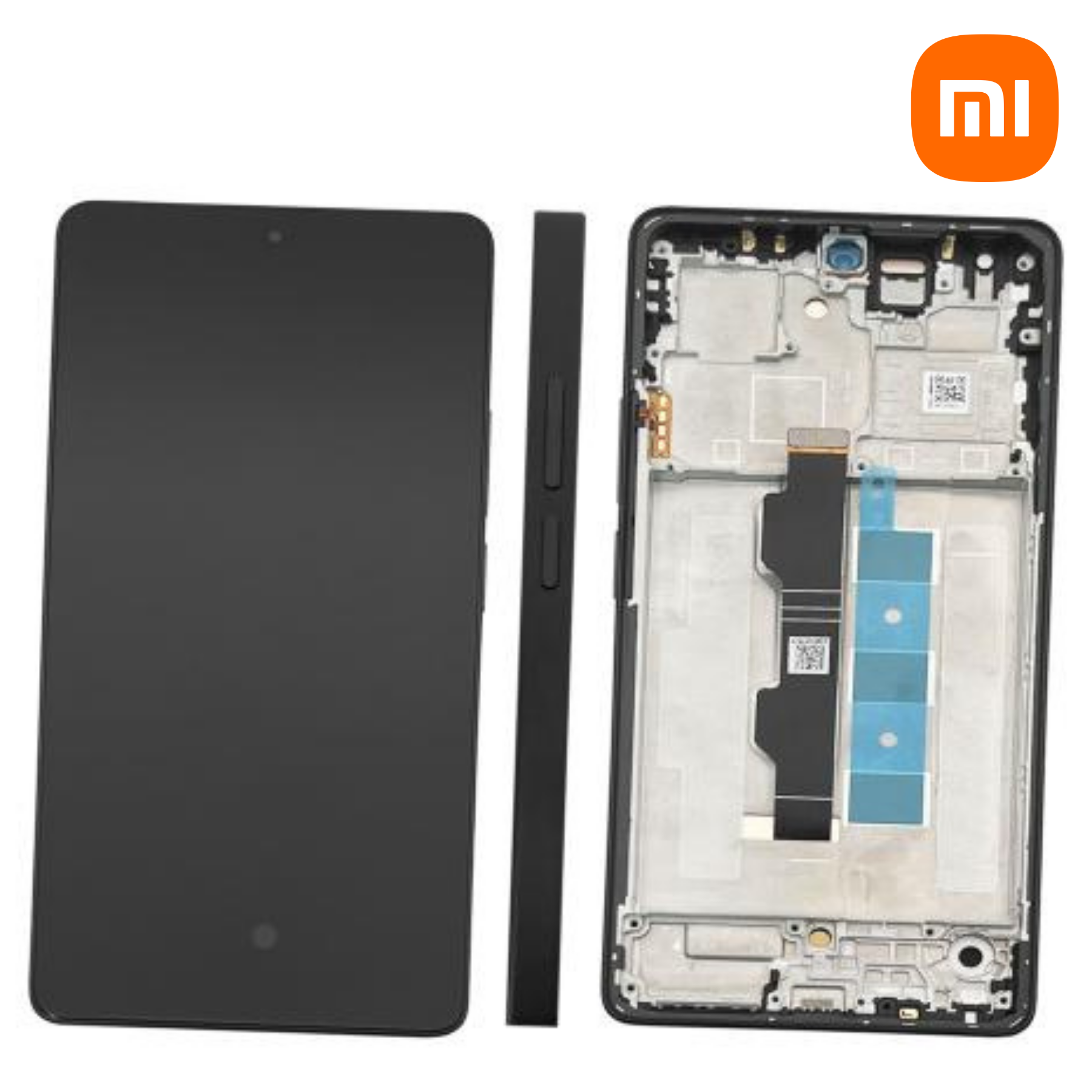 XIAOMI MI A3 (2019) WHITE/SILVER SERVICE PACK LCD